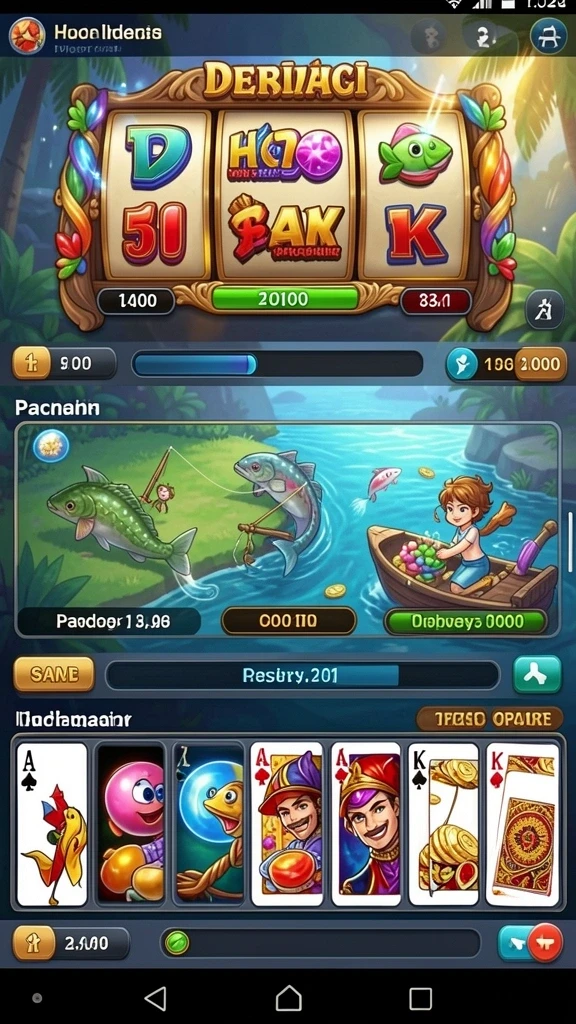 Screenshoot dari level menantang di 8768.