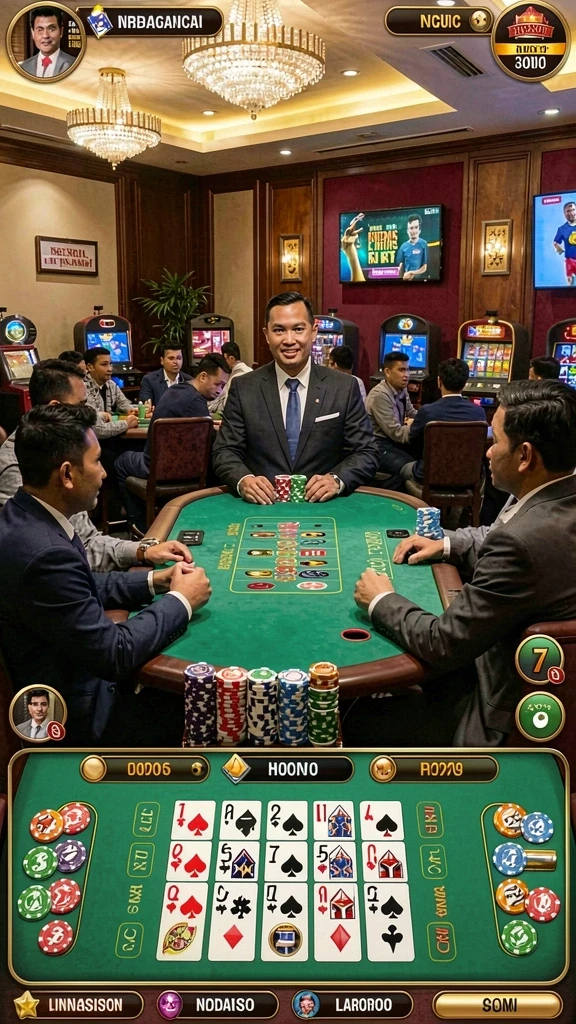 Fitur permainan yang beragam dan mengasyikkan.