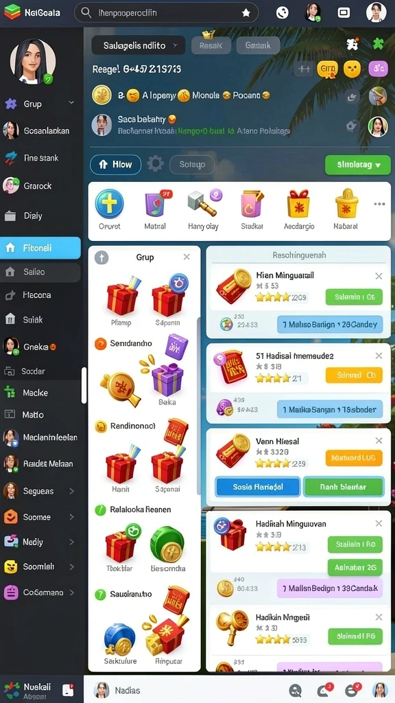 Tangkapan layar menampilkan leaderboard kompetisi pemain.
