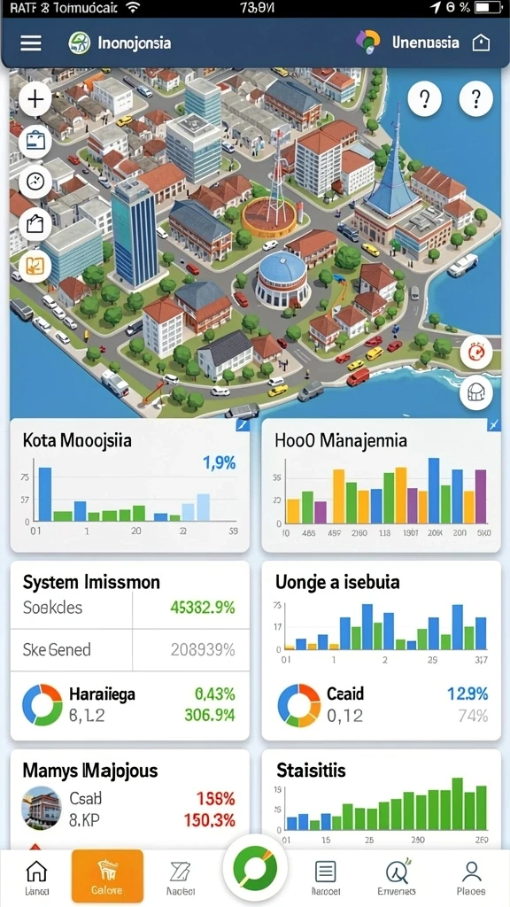 Level permainan yang menantang dan seru.