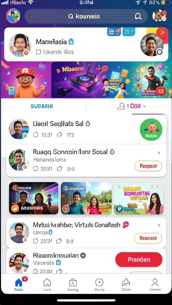 Mode multiplayer yang menantang dan seru.