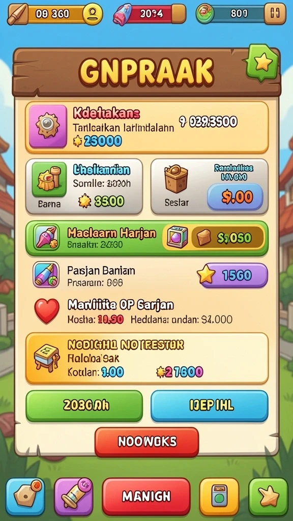 Tampilan antarmuka yang sederhana dan mudah dinavigasi.