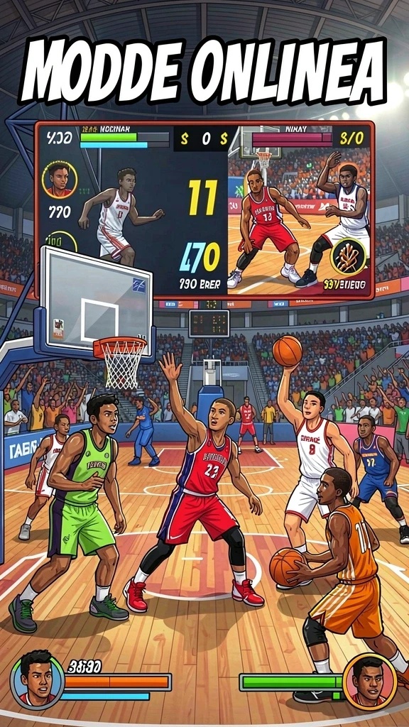 Ilustrasi aksi mendebarkan saat gameplay berlangsung.