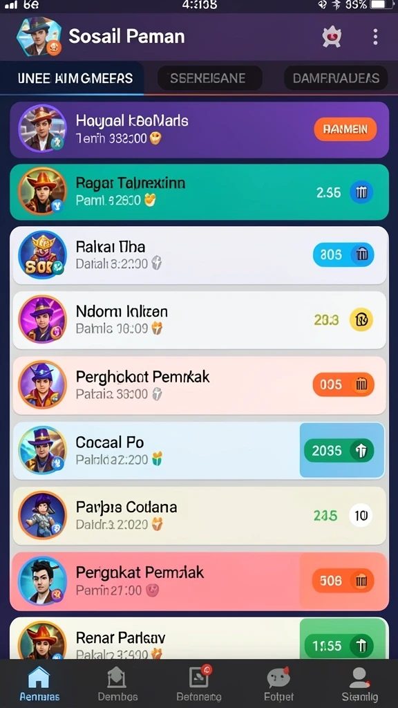 Tampilan antarmuka yang intuitif dan ramah pengguna.