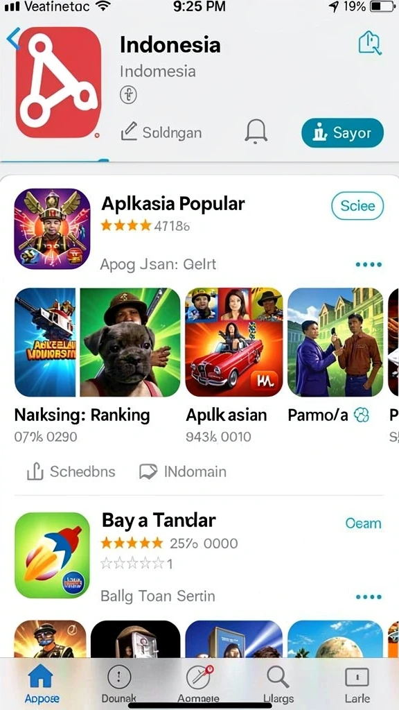 Tampilan utama DENTOTO dengan menu yang user-friendly.
