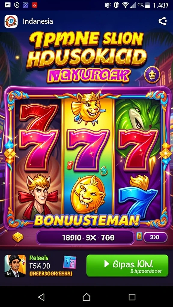 Tampilan awal DORA77 yang menarik dan informatif.