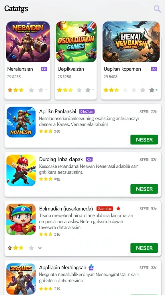 Menampilkan komunitas aktif dalam turnamen seru.