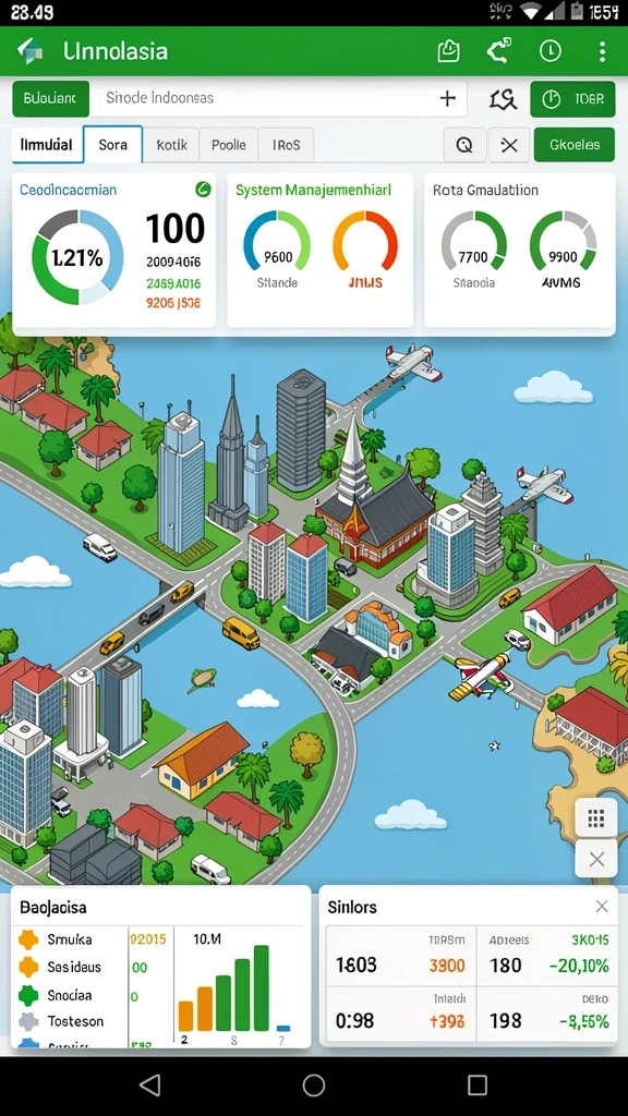 Karakter utama dalam aksi mendebarkan di level baru.