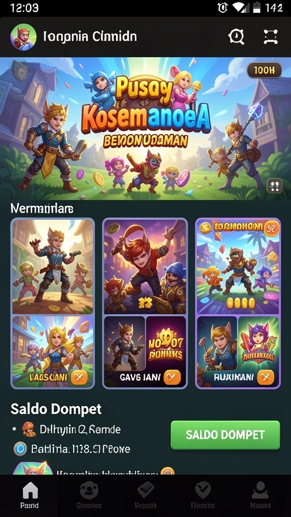Tampilan grafis yang memukau dan detail level.