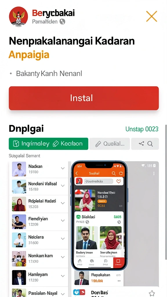 Menampilkan karakter dengan aksi mendebarkan.