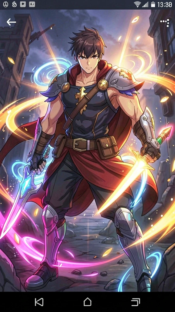 Tampilan gameplay yang seru dan penuh warna.