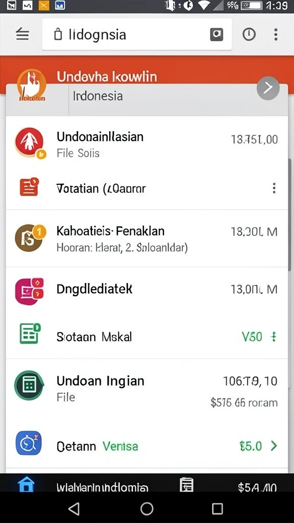 Tampilan antarmuka GUATOGEL yang menarik dan mudah digunakan.