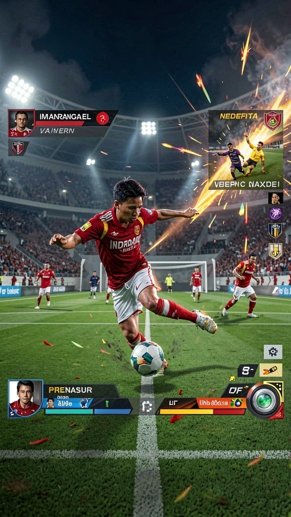 Tantangan seru dengan teman dalam mode multiplayer.