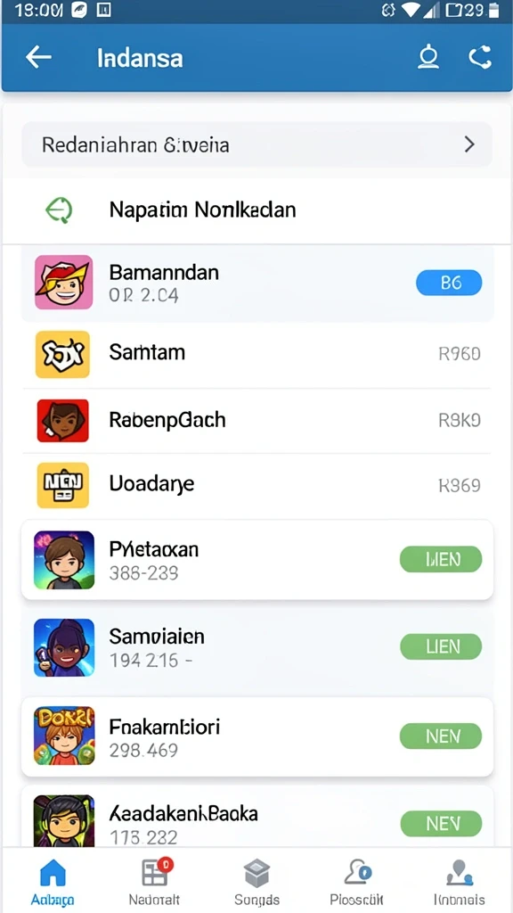 Tangkapan layar menampilkan dunia fantasi yang menakjubkan.