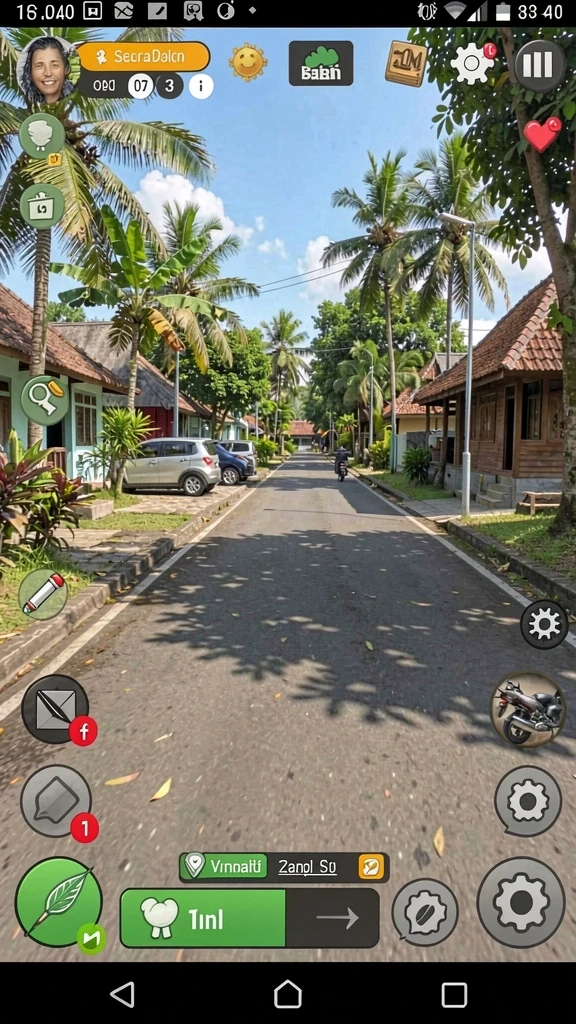 Tampilan antarmuka aplikasi yang menarik dan intuitif.