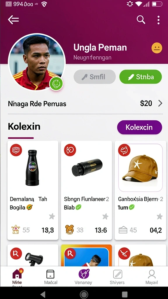 Screenshot aplikasi LAPARBOS: Momen berharga saat menyelesaikan quest.