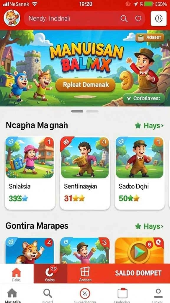 Mode permainan yang bervariasi dan seru.