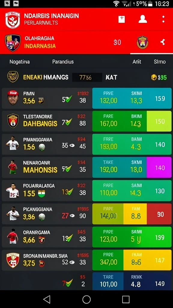 Tampilan antarmuka pengguna yang menarik.