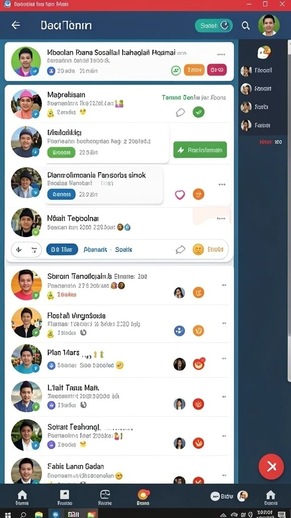 Tampilan antarmuka yang bersih dan intuitif.