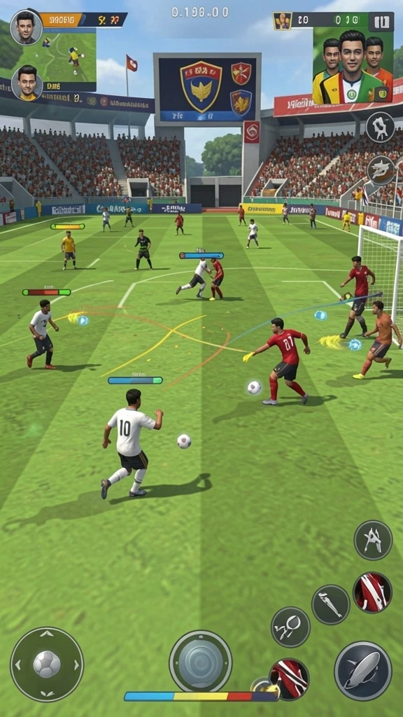 Gameplay yang seru dengan berbagai tantangan menarik.