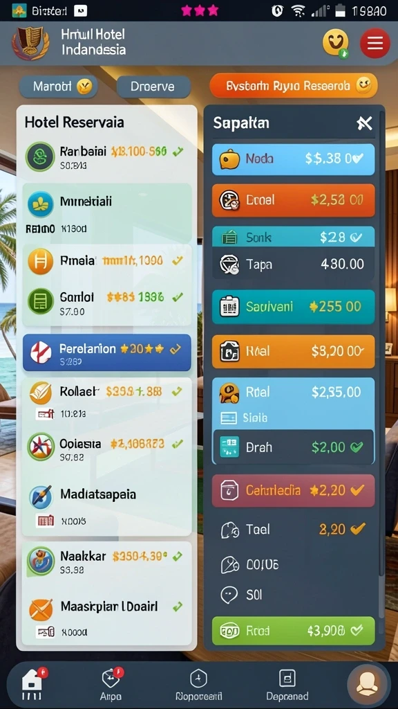 Screenshot menunjukkan tampilan permainan slot yang menarik.