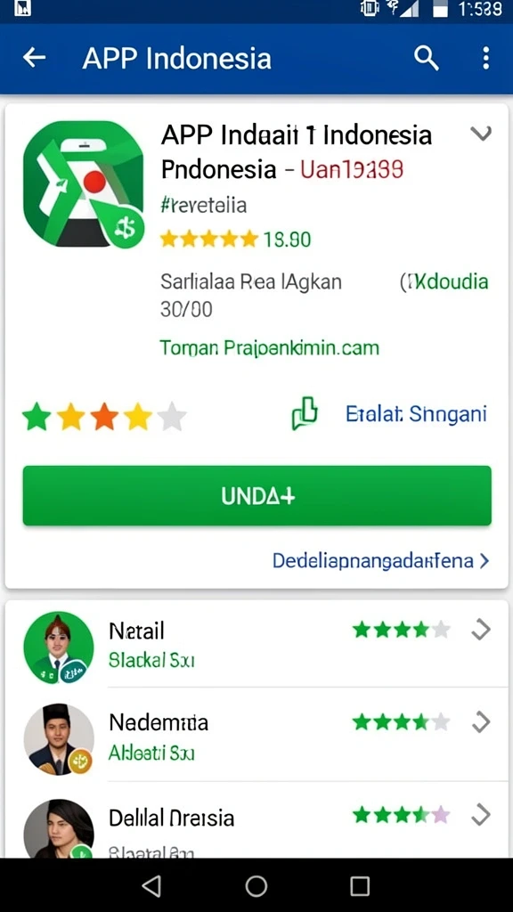 Karakter yang lucu dan interaktif.