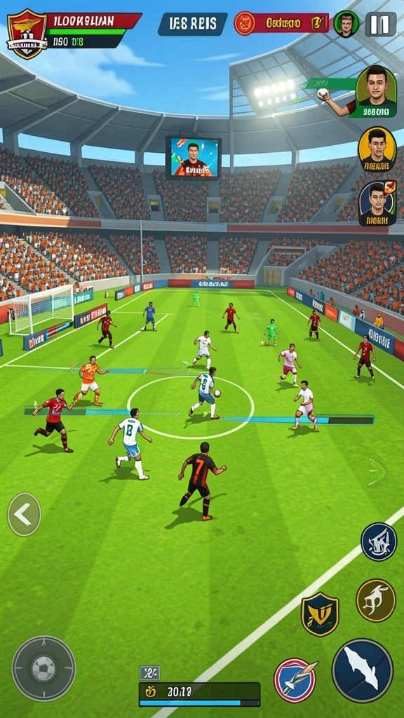Screenshot: Aksi dalam mode multiplayer yang seru.