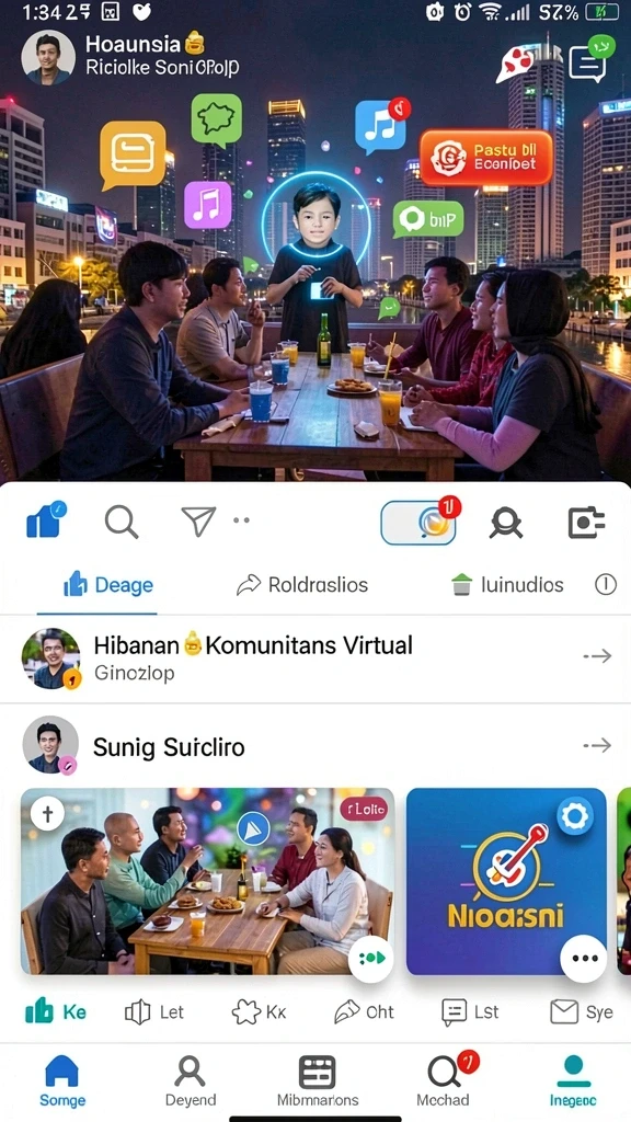 Tampilan antarmuka yang menarik dan user-friendly.