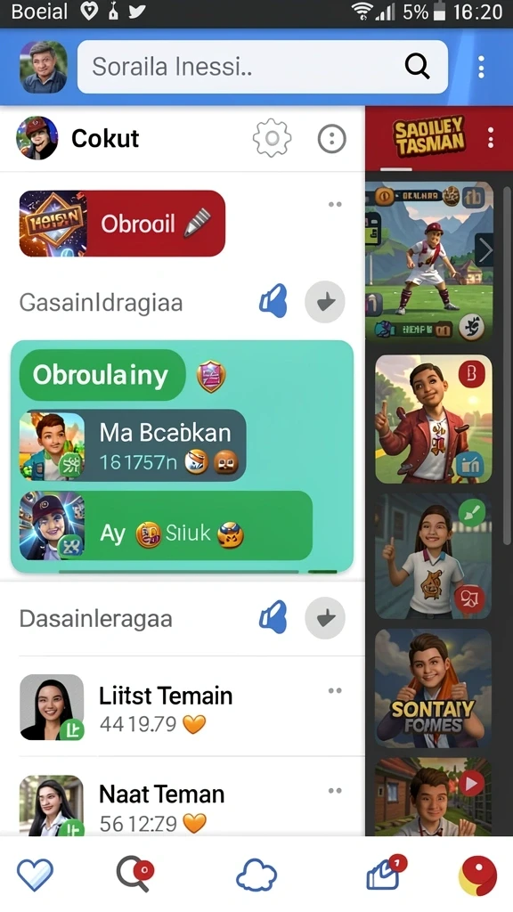 Komunitas pemain yang aktif dan ramah.