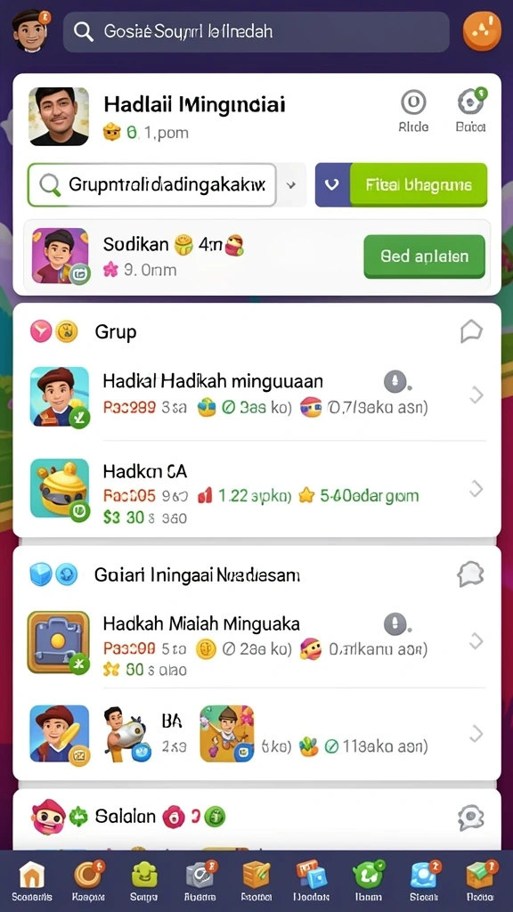 Tampilan antarmuka yang menarik dan mudah digunakan.