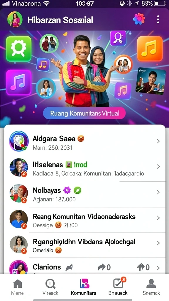 Screenshot 3 memperlihatkan fitur notifikasi terbaru TOGELUP.