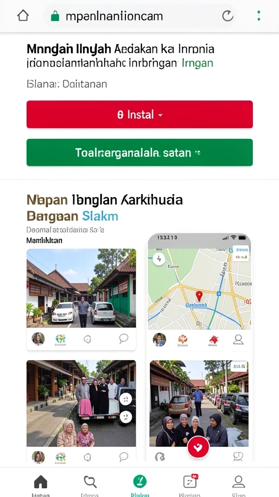 Tangkapan layar menampilkan grafis menawan dari game YYRR.