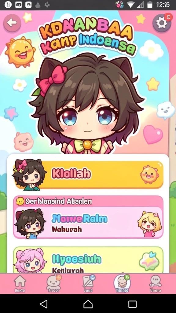 Pemain yang bersaing dalam mode multiplayer dengan teman.